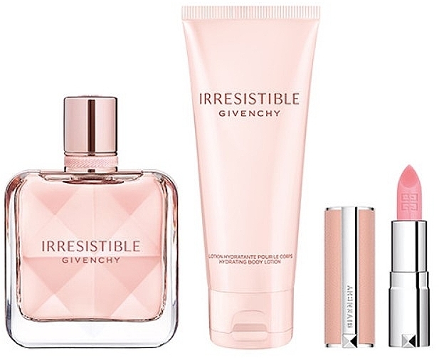 Givenchy Irresistible Givenchy - Set (edp/50ml + b/lot/75ml + lipstick/1,5g) — photo N2