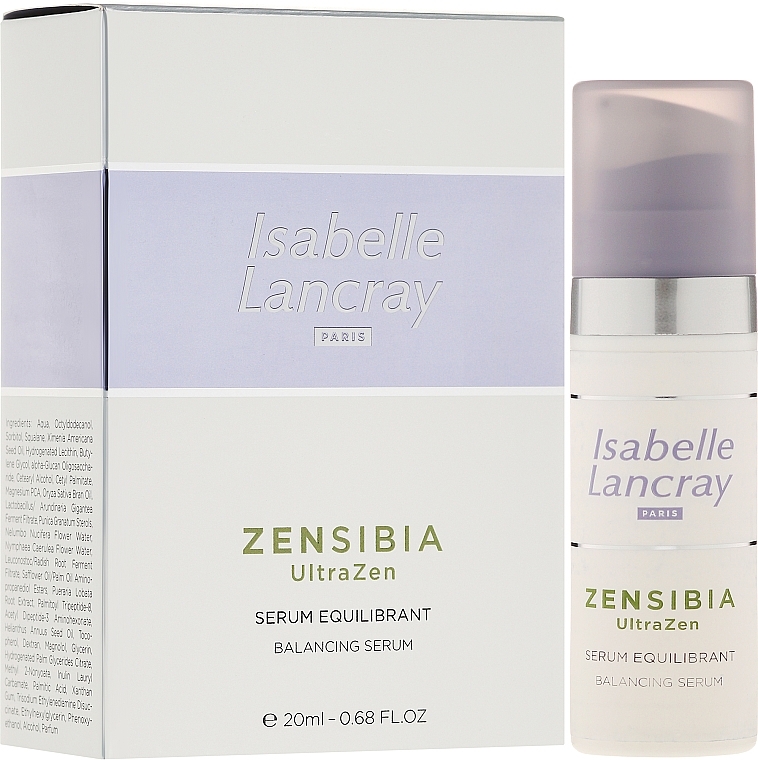 Balancing Face Serum - Isabelle Lancray Zensibia Ultrazen Serum Equilibrant — photo N1