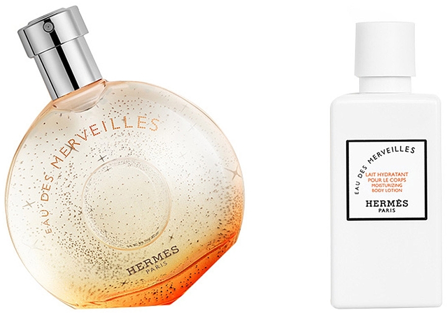 Hermes Eau Des Merveilles - セット (edt/50ml + b/lot/40ml)  — photo N2