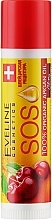 Repair Lip Balm "Cherry" - Eveline Cosmetics Argan Oil Sos — photo N1