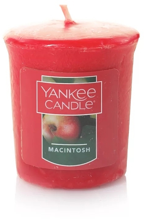 Scented Votiv Candle - Yankee Candle Macintosh — photo N1