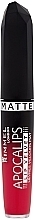 Fragrances, Perfumes, Cosmetics Matte Lip Lacquer - Rimmel Apocalips Matte Lip Velvet Lacquer