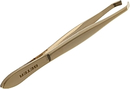 Straight Tweezers, golden - Beter — photo N1