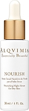 Fragrances, Perfumes, Cosmetics Nourishing Night Face Serum - Alqvimia Nourishing Night Serum