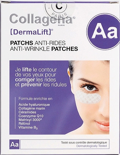 Anti-Wrinkle Eye Patch - Collagena Paris DermaLift Anti-Wrinkle Eye Patches — photo N1