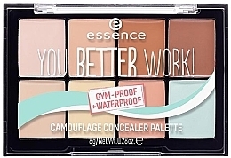 Fragrances, Perfumes, Cosmetics Concealer Palette - Essence You Better Work! Camouflage Concealer Palette