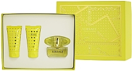 Fragrances, Perfumes, Cosmetics Versace Yellow Diamond - Set (edt/50ml + b/lot/50ml + sh/gel/50ml)