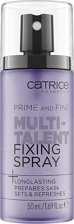 Makeup Fixing Spray - Catrice Prime And Fine Multitalent Fixing Spray — photo N1