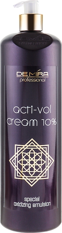 Oxidizing Emulsion 10% - Demira Professional Acti-Vol Cream — photo N111