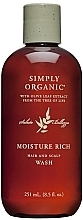 Fragrances, Perfumes, Cosmetics Moisturizing Shampoo - Simply Organic Conditioner & Shampoo Moisture Rich Shampoo