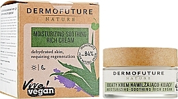 Fragrances, Perfumes, Cosmetics Moisturizing & Soothing Facial Rich Cream - DermoFuture Nature Moisturizing-Soothing Rich Cream