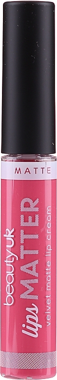 Lipstick - Beauty UK Lips Matter Velvet Matte Lip Cream — photo N1