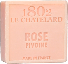 Fragrances, Perfumes, Cosmetics Soap - Le Chatelard 1802 Soap Rose Pione