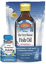 Fragrances, Perfumes, Cosmetics Fish Oil with Lemon Flavor, 1600 mg - Carlson Labs The Very Finest Fish Oil