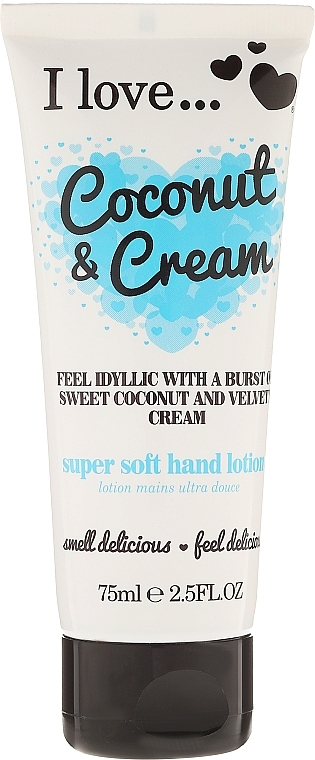 Super Soft Hand Lotion - I Love... Coconut & Cream Super Soft Hand Lotion — photo N1