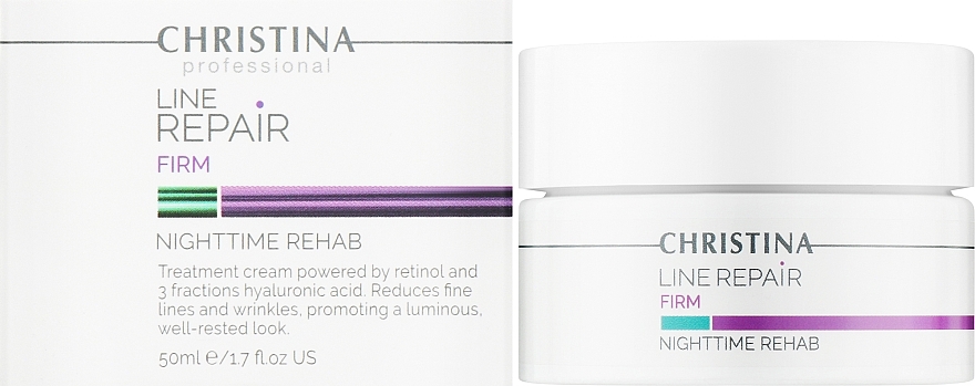 Night Rehabilitation Face Cream - Christina Line Repair Firm Nighttime Rehab — photo N2