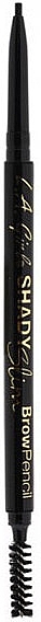 Brow Pencil - L.A. Girl Shady Slim Brow Pencil — photo N1