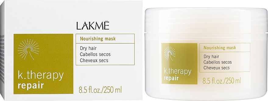 Nourishing Mask for Dry Hair - Lakme K.Therapy Repair Nourishing Mask — photo N6