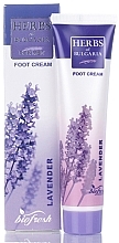 Fragrances, Perfumes, Cosmetics Foot Cream "Lavender" - BioFresh Lavender Foot Cream