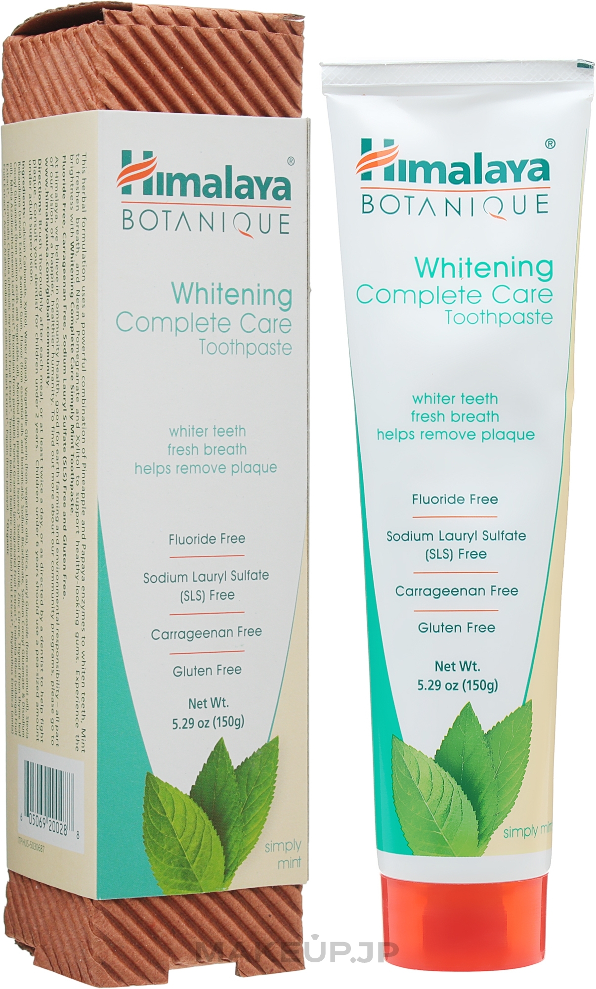 Whitening Mint Toothpaste - Himalaya Herbals Whitening Complete Care — photo 150 ml