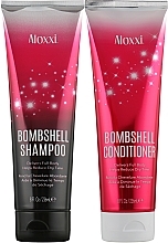 Fragrances, Perfumes, Cosmetics Set 'Explosive Volume' - Aloxxi Bombshell (h/cond/236ml + h/shm/236ml)