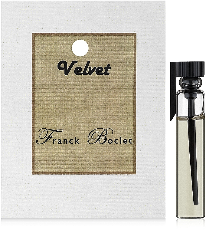 Franck Boclet Velvet - Parfum (sample) — photo N1