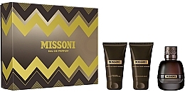 Fragrances, Perfumes, Cosmetics Missoni Parfum Pour Homme - Set (edp/50ml + sh/gel/50ml + ash/balm/50ml)	