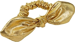 Fragrances, Perfumes, Cosmetics Velour Hair Tie with Ears, gold - Lolita Accessoires