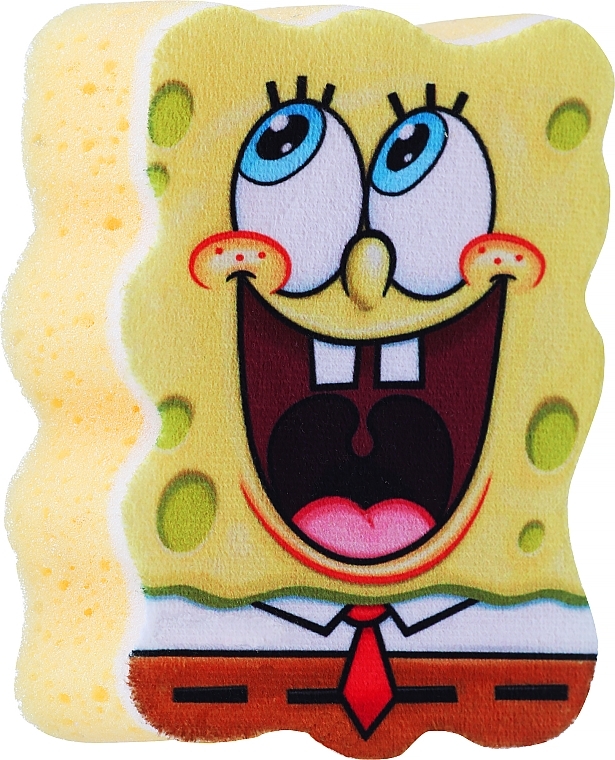 Kids Bath Sponge "SpongeBob" - Suavipiel Sponge Bob Bath Sponge — photo N7