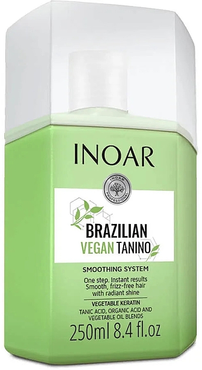 Smoothing Hair Procedure - Inoar Brazilian Vegan Tanino Smoothing System	 — photo N1