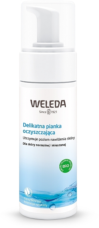 Face Cleansing Foam - Weleda Delicate Cleansing Foam — photo N2