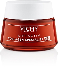 Fragrances, Perfumes, Cosmetics Collagen Night Cream - Vichy LiftActiv Collagen Specialist Night