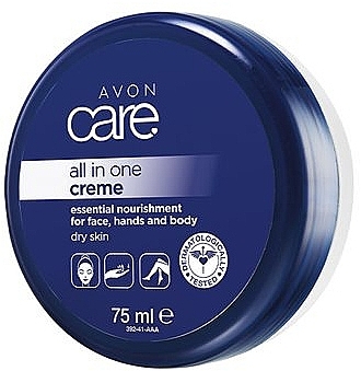 Universal Nourishing Face, Hands & Body Cream - Avon Care All In One Creame — photo N1