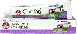 Fragrances, Perfumes, Cosmetics Herbal Toothpaste - Twin Lotus Salt