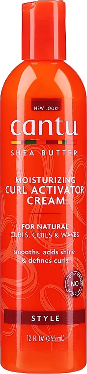 Activator Cream for Curly Hair - Cantu Shea Butter for Natural Hair Moisturizing Curl Activator Cream — photo N1