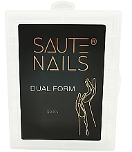 Fragrances, Perfumes, Cosmetics Modern Almond Forms for Nail Extensions - Saute Nails Dual Form