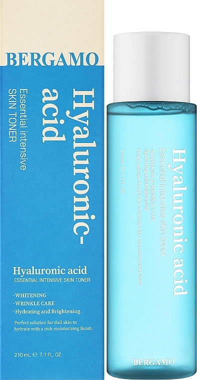 Hylauronic Acid Face Toner - Bergamo Hyaluronic Acid Essential Intensive Skin Toner — photo N2