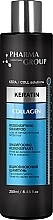 Keratin + Collagen Shampoo - Pharma Group Laboratories Keratin + Collagen Redensifying Shampoo — photo N1