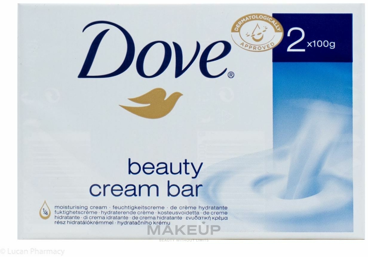 Cream-Soap "Beauty and Care" - Dove — photo 2 x 90 g