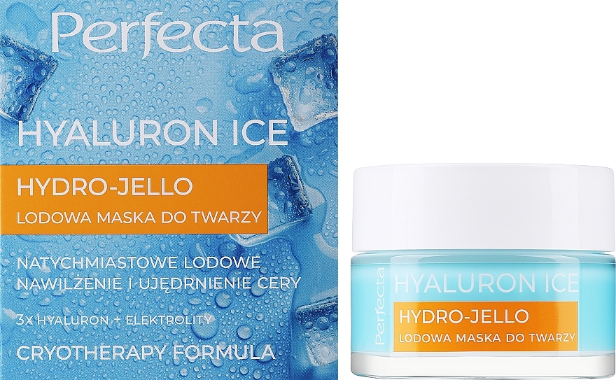 Gel Face Mask - Perfecta Hyaluron Ice Hydra-Gel Mask — photo N1