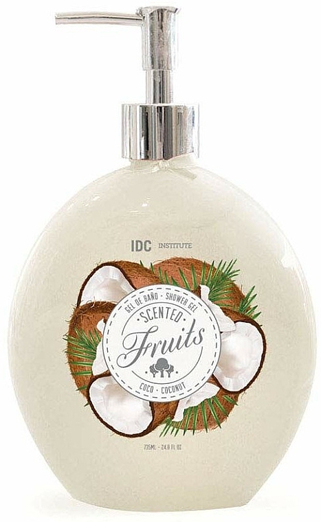 Shower Gel - IDC Institute Scented Fruits Shower Gel Coconut — photo N1