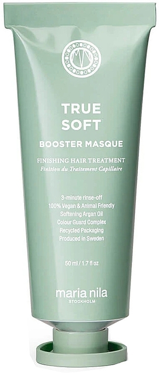 Hydrating Hair Mask - Maria Nila True Soft Booster Masque — photo N1