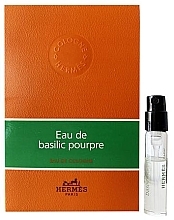 Fragrances, Perfumes, Cosmetics Hermes Eau de Basilic Pourpre - Eau de Cologne (sample)