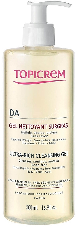 Cleansing Body Gel - Topicrem Atopic Skin AD Ultra-Rich Cleansing Gel — photo N1