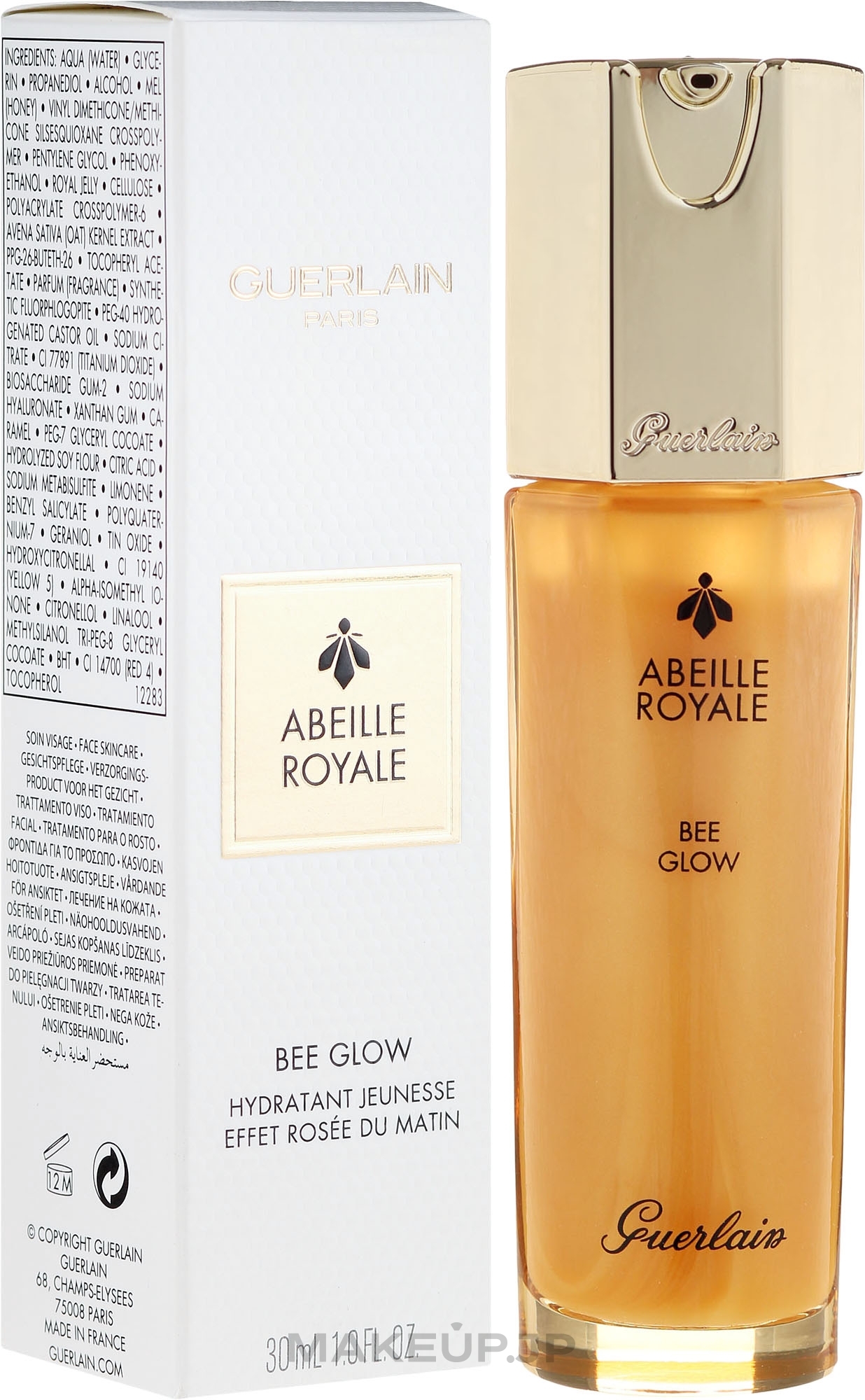 Moisturizing Face Serum - Guerlain Abeille Royale Bee Glow — photo 30 ml