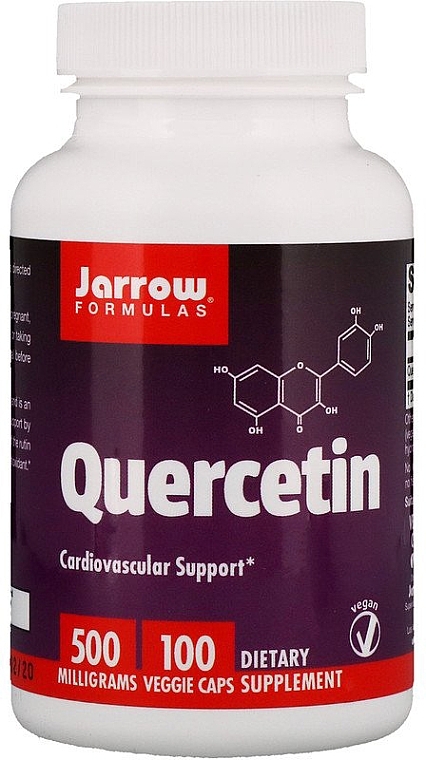 Quercetin - Jarrow Formulas Quercetin 500 mg — photo N2