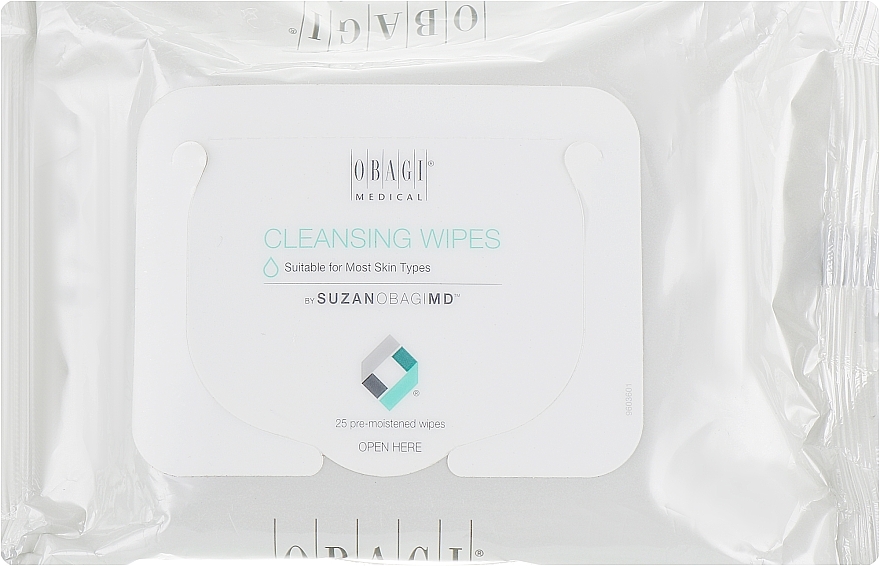 Face Cleansing Wipes - Obagi Medical Suzanogimd Cleansing Wipes — photo N1