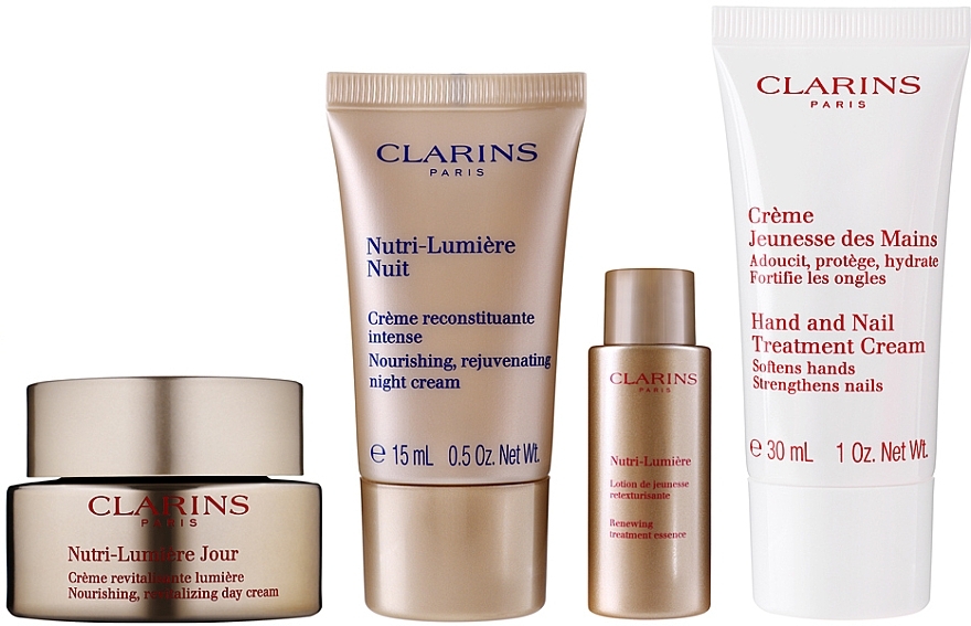 Set, 5 products - Clarins VP Nutri-Lumiere HLY 2022 — photo N13