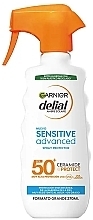 Sun Spray - Garnier Delial Sensitive Advanced Protector Spray SPF50+ Ceramide Protect — photo N3