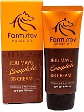 Fragrances, Perfumes, Cosmetics Horse Oil BB Cream - FarmStay Jeju Horse Oil Complete BB Cream